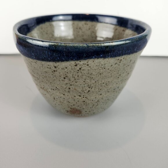 Vtg Signed Studio Pottery Bowl / Planter Pot - Picture 3 of 7